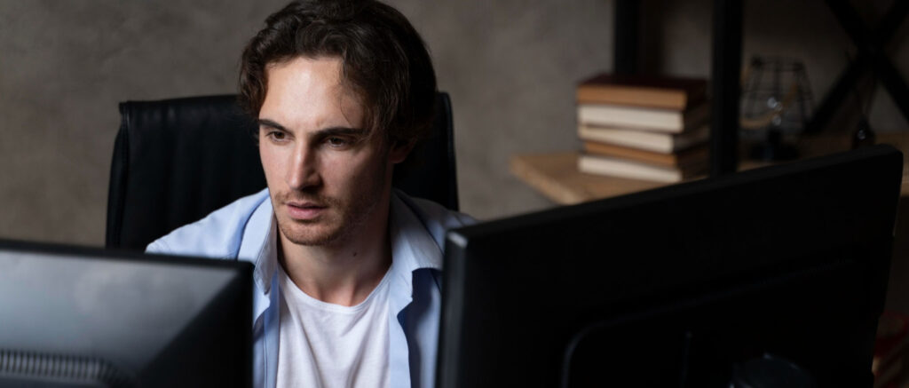 Profesjonalista worpdress opiekujący się stroną internetową